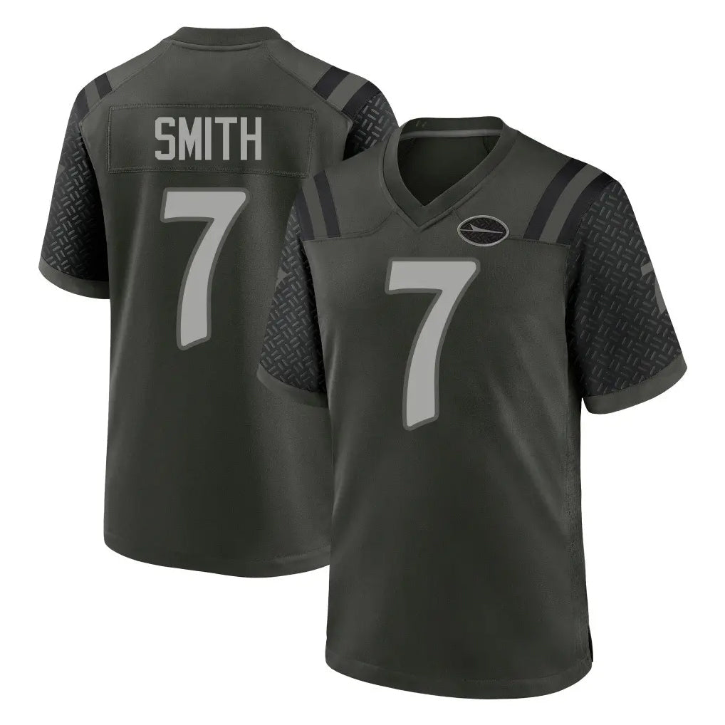 Tocy NY.Jets #7 Geno Smith Player Green 2025 Rivalries Collection Home Game Stitched Jerseys