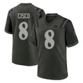 Tocy NY.Jets #8 Andre Cisco Player Green 2025 Rivalries Collection Home Game Stitched Jerseys