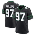 Tocy NY.Jets #97 Harrison Phillips Player Black Legacy Home Game Stitched Jerseys