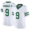 Tocy NY.Jets #9 Will McDonald IV Player White Legacy Limited Vapor F.U.S.E. Home Game Stitched Jerseys