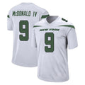 Tocy NY.Jets #9 Will McDonald IV Player White Spotlight Home Game Stitched Jerseys