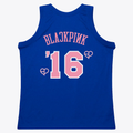 tocy NY.Knicks Mitchell & Ness x BLACKPINK Blue Hardwood Classics Swingman Jerseys - Limited Edition