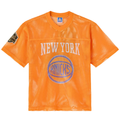 tocy NY.Knicks OVO x  Orange Mesh Football Fashion Jerseys