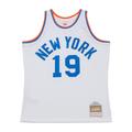 tocy NY.Knicks #19 Nathaniel Clifton Mitchell & Ness White 1950-51 Pioneers Swingman Jerseys