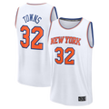 tocy NY.Knicks #32 Karl-Anthony Towns  White Fast Break Replica Player Jerseys - Association Edition