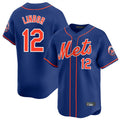 tocy NY.Mets #12 Francisco Lindor Player Royal Home Limited Stitched Jerseys