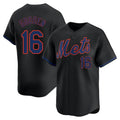 tocy NY.Mets #16 Dwight Gooden Player Black Alternate Home Limited Stitched Jerseys