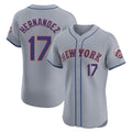 tocy NY.Mets #17 Keith Hernandez Player Gray Road Limited Elite Home Stitched Jerseys