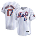 tocy NY.Mets #17 Keith Hernandez Player White Home Replica Stitched Jerseys