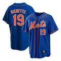 tocy NY.Mets #19 Bo Bichette Player Royal Home Game Stitched Jerseys