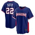 tocy NY.Mets #22 Juan Soto Player Royal 2026 World Classic Home Limited Stitched Jerseys