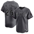 tocy NY.Mets #26 Nolan McLean Player Gray City Connect Limited Stitched Jerseys