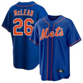 tocy NY.Mets #26 Nolan McLean Player Royal Home Game Stitched Jerseys