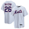 tocy NY.Mets #26 Nolan McLean Player White Home Game Stitched Jerseys