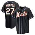 tocy NY.Mets #27 Mark Vientos Player Black Fashion Out Game Stitched Jerseys
