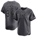 tocy NY.Mets #34 Kodai Senga Player Gray City Connect Limited Stitched Jerseys