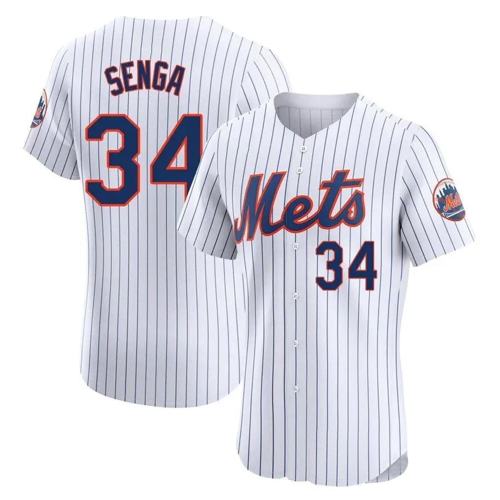 tocy NY.Mets #34 Kodai Senga Player White Home Limited Elite Stitched Jerseys