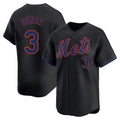 tocy NY.Mets #3 Carson Benge Player Black Alternate Home Limited Stitched Jerseys