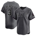 tocy NY.Mets #3 Carson Benge Player Gray City Connect Limited Stitched Jerseys