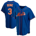 tocy NY.Mets #3 Carson Benge Player Royal Home Game Stitched Jerseys