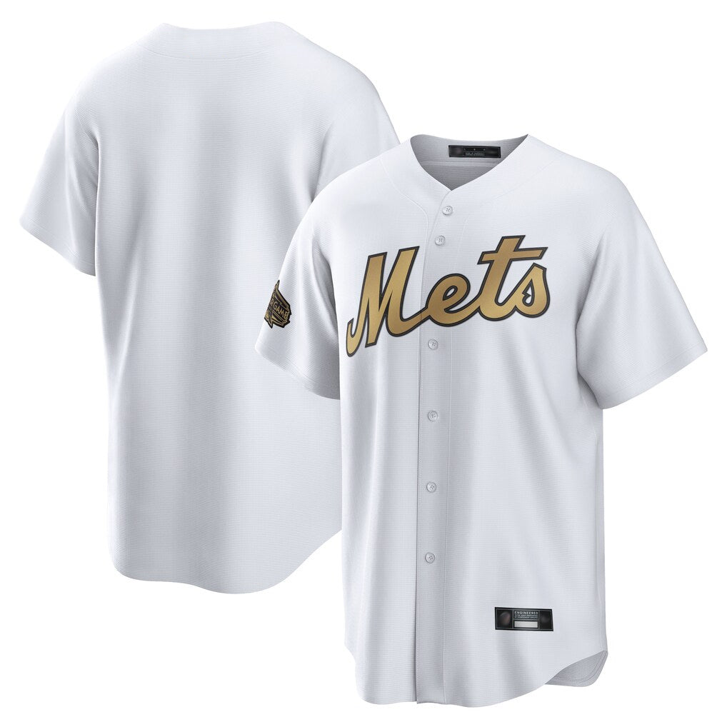 tocy NY.Mets Blank Player Gold Road Home Game Stitched Jerseys