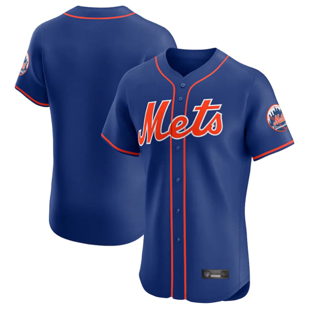 tocy NY.Mets Blank Player Royal Limited Elite Home Stitched Jerseys