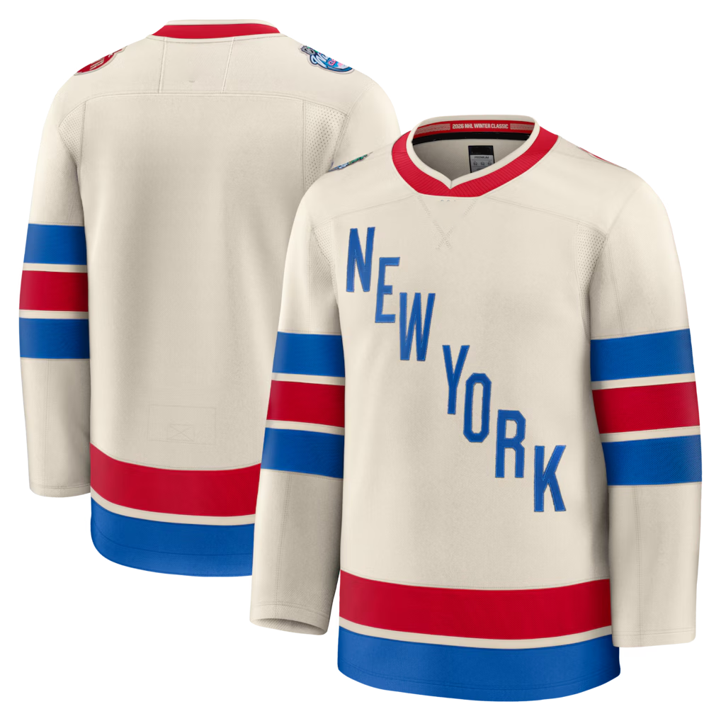 Tocy NY.Rangers Beige 2026 Winter Classic Premium Jerseys