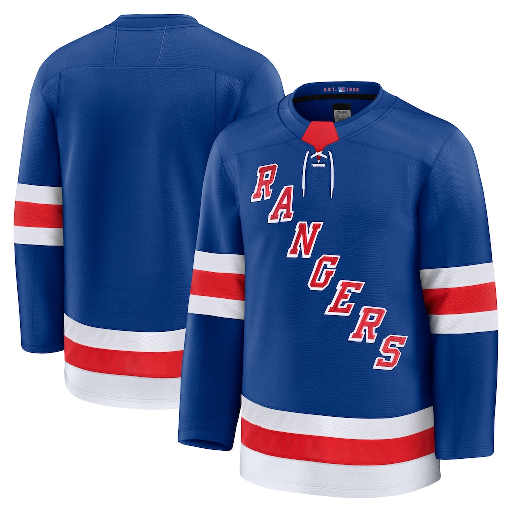Tocy NY.Rangers Blue Home Premium Jerseys