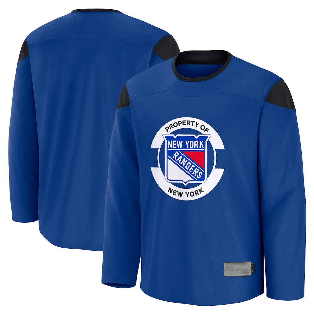Tocy NY.Rangers Blue Practice Jerseys