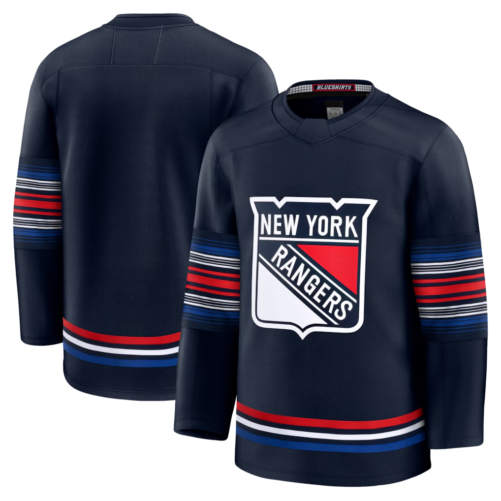 Tocy NY.Rangers Navy Alternate Premium Jerseys