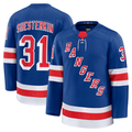 Tocy NY.Rangers #31 Igor Shesterkin Blue Home Premium Jerseys