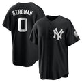 tocy NY.Yankees #0 Marcus Stroman Player Black Game Stitched Jerseys