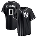 tocy NY.Yankees #0 Marcus Stroman Player Black Out Game Home Stitched Jerseys