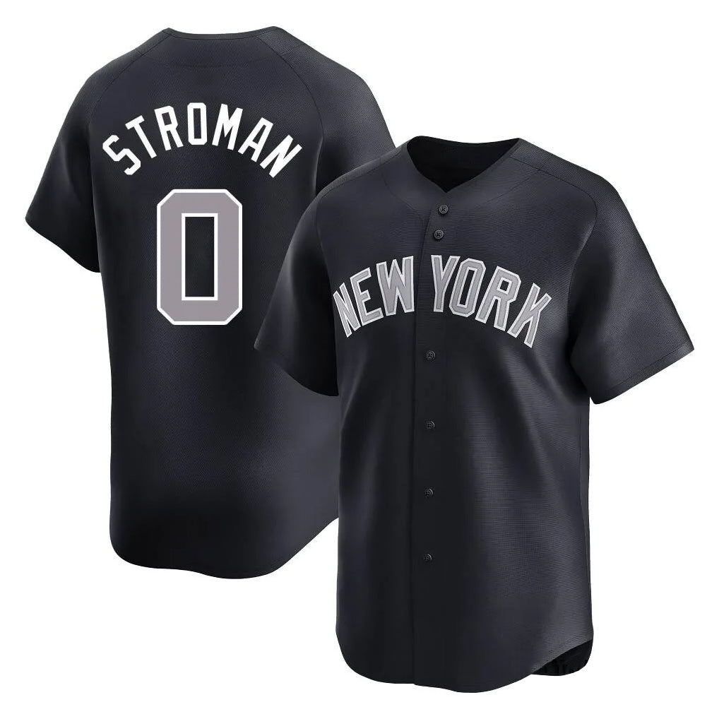 tocy NY.Yankees #0 Marcus Stroman Player Navy Limited Home Stitched Jerseys