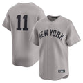 tocy NY.Yankees #11 Anthony Volpe Player Gray Limited Home Stitched Jerseys
