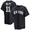 tocy NY.Yankees #11 Anthony Volpe Player Navy Home Game Stitched Jerseys