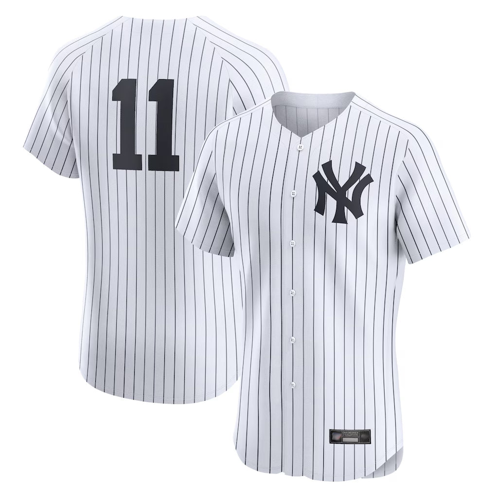 tocy NY.Yankees #11 Anthony Volpe Player White Limited Elite Home Stitched Jerseys