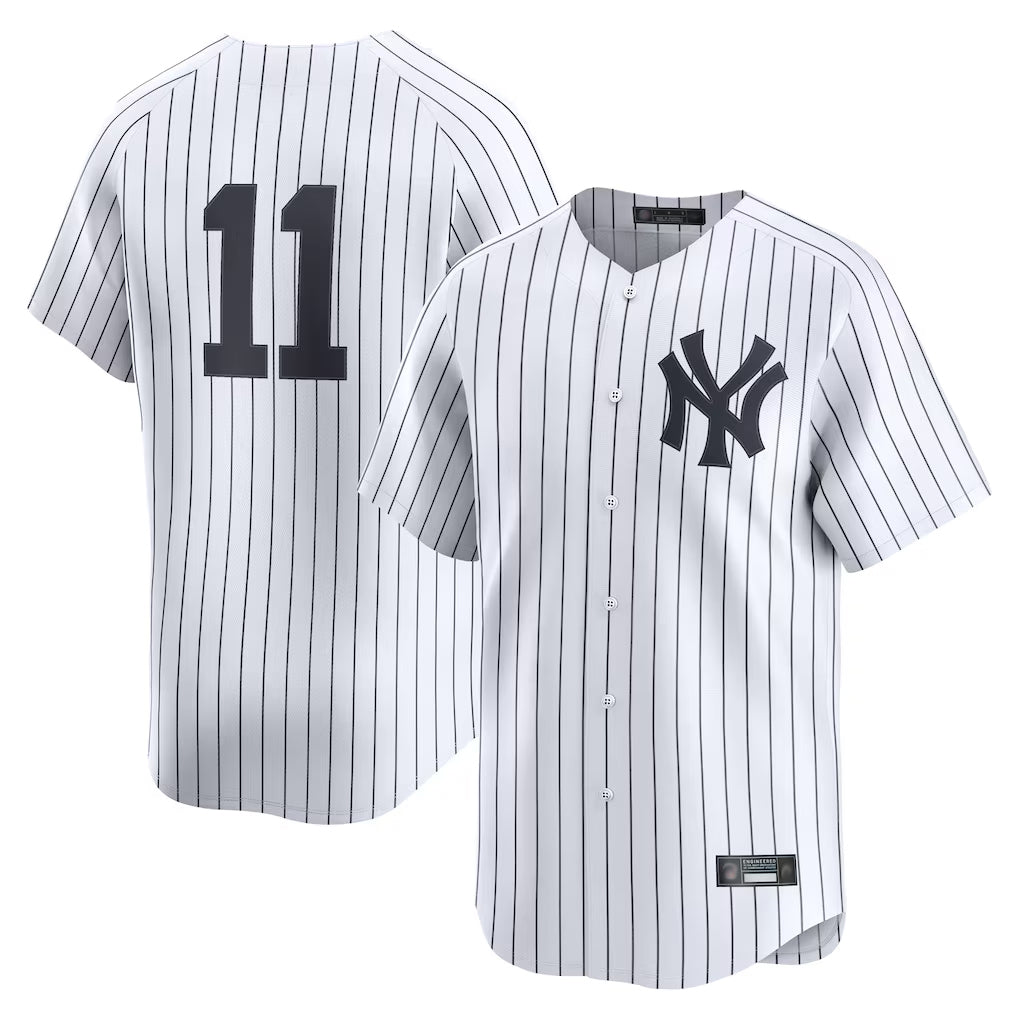 tocy NY.Yankees #11 Anthony Volpe Player White Limited Home Stitched Jerseys