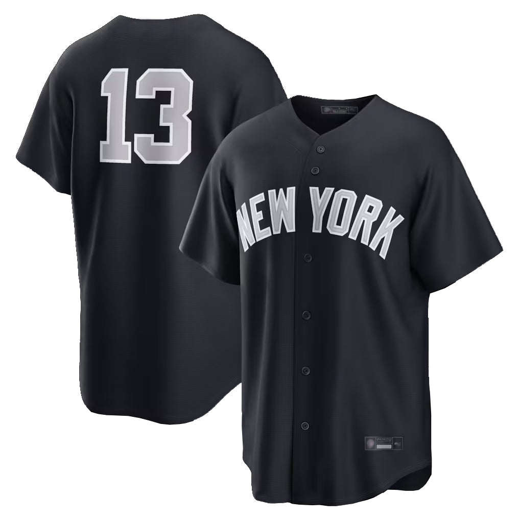 tocy NY.Yankees #13 Jazz Chisholm Jr Player Navy Game Home Stitched Jerseys