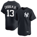 tocy NY.Yankees #13 Jazz Chisholm Jr Player Navy Limited Game Stitched Jerseys