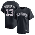 tocy NY.Yankees #13 Jazz Chisholm Jr Player Navy Limited Home Stitched Jerseys