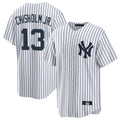 tocy NY.Yankees #13 Jazz Chisholm Jr Player White Game Home Stitched Jerseys