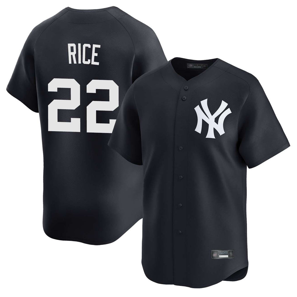 tocy NY.Yankees #22 Ben Rice Player Navy Alternate Limited Home Stitched Jerseys