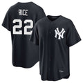 tocy NY.Yankees #22 Ben Rice Player Navy Game Home Stitched Jerseys
