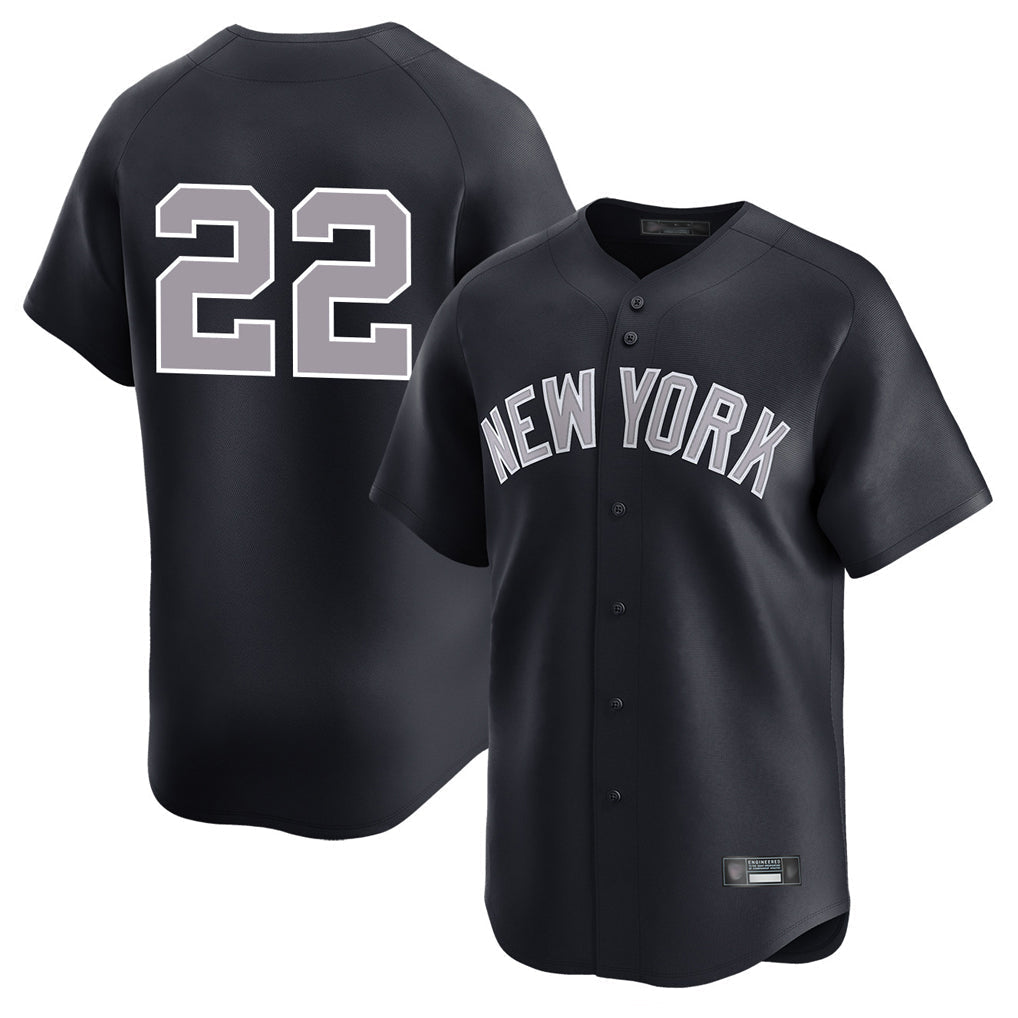 tocy NY.Yankees #22 Ben Rice Player Navy Limited Stitched Jerseys