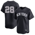tocy NY.Yankees #28 Austin Wells Player Navy Limited Stitched Jerseys