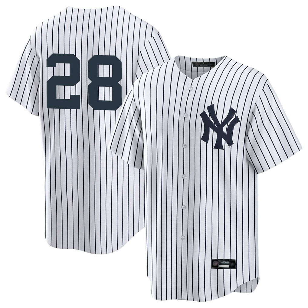 tocy NY.Yankees #28 Austin Wells Player White Game Stitched Jerseys