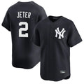 tocy NY.Yankees #2 Derek Jeter Player Navy Limited Home Stitched Jerseys