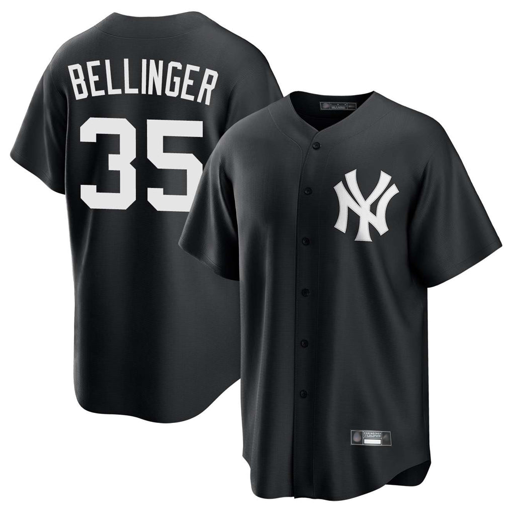 tocy NY.Yankees #35 Cody Bellinger Player Black Game Stitched Jerseys
