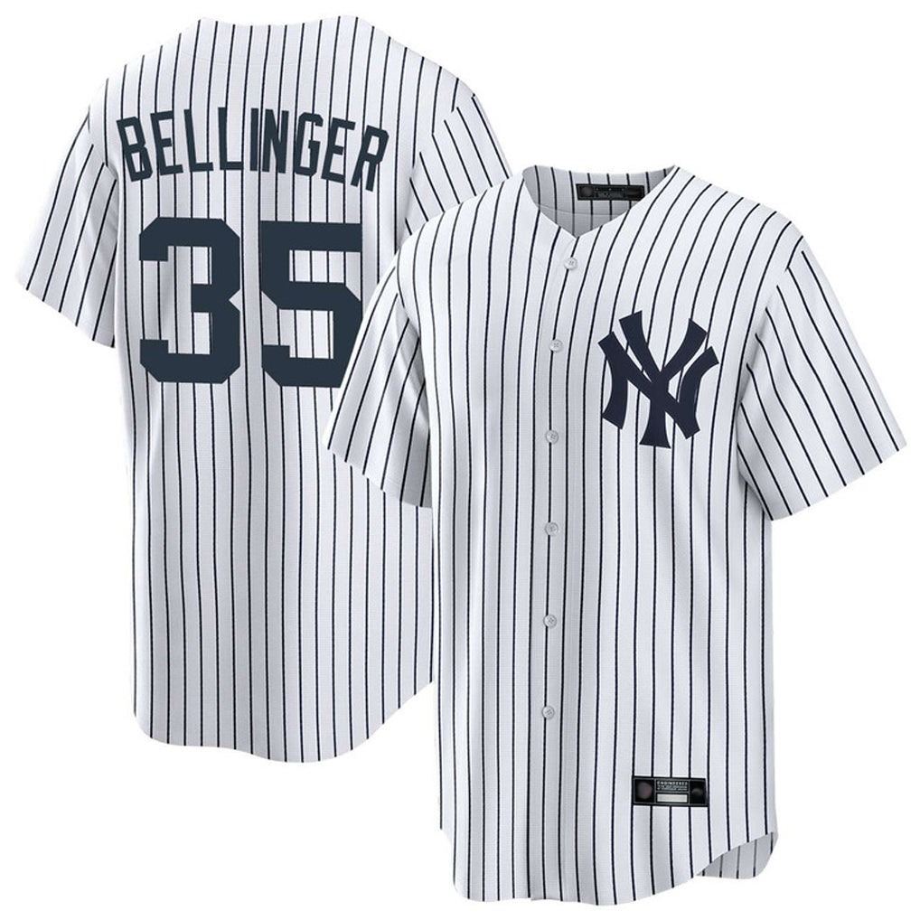 tocy NY.Yankees #35 Cody Bellinger Player White Game Home Stitched Jerseys